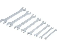 Bgs Technic Plokščių raktų rinkinys atviru galu | 6 - 22 mm | 8 vnt. (30600)