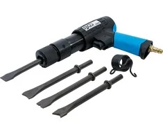 Bgs Technic Pneumatinis plaktuko ir kaltų rinkinys | su greito atleidimo griebtuvu | 10 mm (6240)