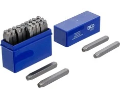 Bgs Technic Raidžių išmušėjų rinkinys A iki Z | 6 mm (2033)