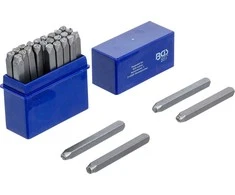 Bgs Technic Raidžių išmušėjų rinkinys A iki Z | 4 mm (2031)