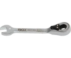 Bgs Technic Raktas su terkšle | trumpas | su reversu | 8 mm (30708)