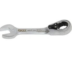 Bgs Technic Raktas su terkšle | trumpas | su reversu | 14 mm (30714)