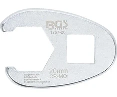 Bgs Technic Raktas "varnos koja" | 12,5 mm (1/2") | 20 mm (1757-20)