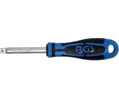 Grąžtas Bgs Technic Rankena galvutei | išorinis kvadratas 6.3 mm (1/4") | 150 mm (216)