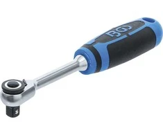 Bgs Technic Rankena galvutėms terkšlinė | smulkūs dantukai / siaura galvutė | 6.3 mm (1/4") (610)