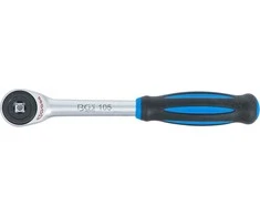 Bgs Technic Rankena galvutėms terkšlinė | su rotacine rankena | 6.3 mm (1/4") (105)