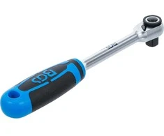 Bgs Technic Rankena galvutėms terkšlinė | smulkūs dantukai / siaura galvutė | 10 mm (3/8") (611)
