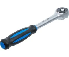 Bgs Technic Rankena galvutėms terkšlinė | su rotacine rankena | 10 mm (3/8") (106)