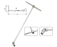 Bgs Technic Rankena šarnyrinė su galvute 11x340mm (8880-11)