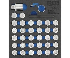 Bgs Technic Ratų varžtų slapukų rinkinys Mercedes | 35 vnt. (9469)