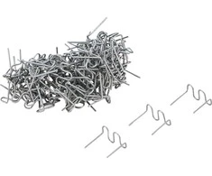 Bgs Technic Remonto segtukų rinkinys | Bangos forma | 0,8 mm | 100 vnt. (73353B)