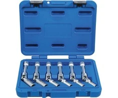 Bgs Technic Šarnyrinių galvučių rinkinys kaitinimo žvakėms | šešiakampės | 10 mm (3/8") | 8 - 16 mm | 6 vnt. (2986)