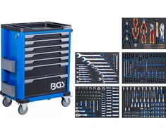 Bgs Technic Serviso įrankių vežimėlis BGS | 7 stalčiai | 246 įrankiai (6068)