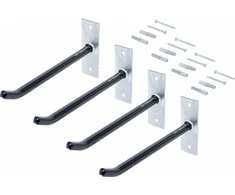 Bgs Technic Sieninių kabliukų rinkinys ratams | 250 mm | 4 vnt. (88304)