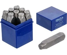 Bgs Technic Skaičių išmušėjų rinkinys | 12 mm (3040)
