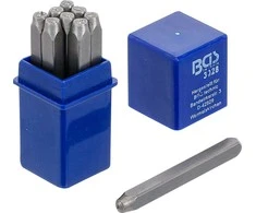 Bgs Technic Skaičių išmušėjų rinkinys | 2,5 mm (3028)