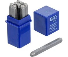 Bgs Technic Skaičių išmušėjų rinkinys | 4 mm (3034)