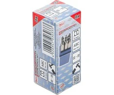 Bgs Technic Skaičių išmušėjų rinkinys | 3 mm (3033)