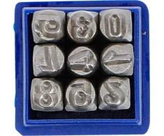 Bgs Technic Skaičių išmušėjų rinkinys | 5 mm (3035)