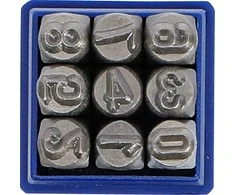 Bgs Technic Skaičių išmušėjų rinkinys | 6 mm (3036)