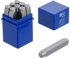Bgs Technic Skaičių išmušėjų rinkinys | 8 mm (3038)