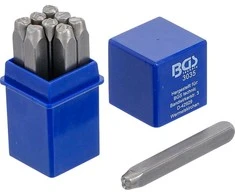 Bgs Technic Skaičių išmušėjų rinkinys | 5 mm (3035)