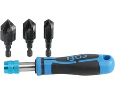 Grąžtas Bgs Technic Skylės (pa)platinimo rinkinys 3 viename (8369)