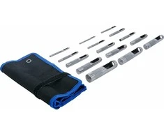 Bgs Technic Skylių išmušėjų rinkinys | 2 - 22 mm | 15 vnt. (74570)