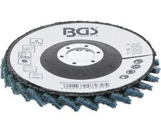 Bgs Technic Šlifavimo diskas lapelinis | neaustinė medžiaga | Ø 125 mm | P 240 (74476)