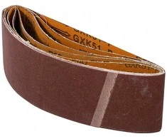 Bgs Technic Šlifavimo juostų rinkinys | juostiniam šlifuokliui | 75 x 533 mm | K 40 - 60 - 80 - 120 - 240 | 5 vnt. (80822)
