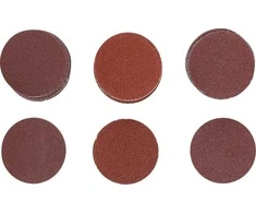 Bgs Technic Šlifavimo padai / šlifavimo rinkinys | Ø 50 mm | K 60 - 80 - 120 | 30 vnt. (70194)