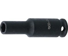Bgs Technic Smūginė galvutė ilga | šešiakampė | 6,3 mm (1/4") | 6 mm (7266)