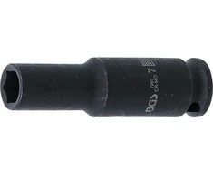 Bgs Technic Smūginė galvutė ilga | šešiakampė | 6,3 mm (1/4") | 7 mm (7267)