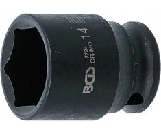 Bgs Technic Smūginė galvutė šešiakampė | 6,3 mm (1/4") | 14 mm (7294)