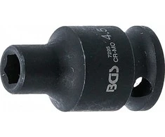 Bgs Technic Smūginė galvutė šešiakampė | 6,3 mm (1/4") | 4.5 mm (7295)