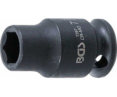 Bgs Technic Smūginė galvutė šešiakampė | 6,3 mm (1/4") | 7 mm (7287)