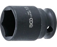 Bgs Technic Smūginė galvutė šešiakampė | 6,3 mm (1/4") | 13 mm (7293)