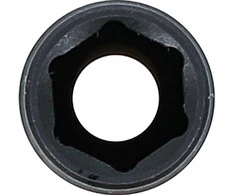 Bgs Technic Smūginė galvutė šešiakampė | 6,3 mm (1/4") | 9 mm (7289)