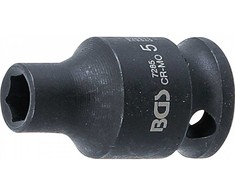 Bgs Technic Smūginė galvutė šešiakampė | 6,3 mm (1/4") | 5 mm (7285)