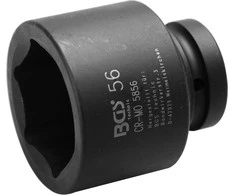 Bgs Technic Smūginė galvutė šešiakampė | 25 mm (1") | 56 mm (5856)