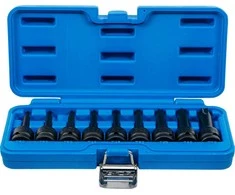 Bgs Technic Smūginiai antgaliai | 12,5 mm (1/2") | T-Star (Torx) T20 - T70 | 9 vnt (5480)