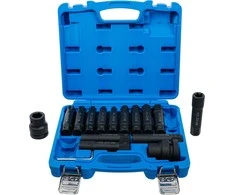 Bgs Technic Smūginiai antgaliai sunkvežimiams | 20 mm (3/4") + 25 mm (1") | 16 vnt. (5246)