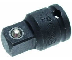 Grąžtas Bgs Technic Smūginis adapteris | vidinis kvadratas 10 mm (3/8") - išorinis kvadratas 12,5 mm (1/2") (174)
