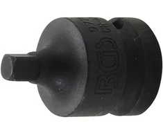 Bgs Technic Smūginis adapteris – 1/2" (vidinis) į 1/4" (išorinis) | Cr-Mo, 74,4 Nm (9778)