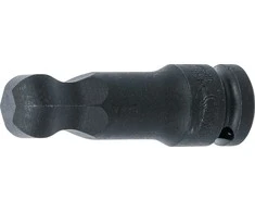 Bgs Technic Smūginis antgalis | 12,5 mm (1/2") | hex šešiakampis 19 mm | šarnyrinis (5488-19)