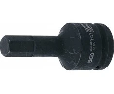Bgs Technic Smūginis antgalis | ilgis 100 mm | 20 mm (3/4") | Hex šešiakampis 19 mm (6185-H19)