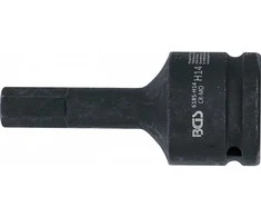 Bgs Technic Smūginis antgalis | ilgis 100 mm | 20 mm (3/4") | Hex šešiakampis 14 mm (6185-H14)