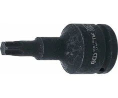 Bgs Technic Smūginis antgalis | ilgis 100 mm | 20 mm (3/4") | T-Star (Torx) T60 (6185-T60)