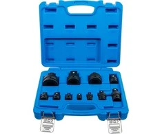 Grąžtas Bgs Technic Smūginių adapterių ir šarnyrų / kardanų rinkinys | 6.3 mm (1/4") - 25 mm (1") | 11 vnt. (25140)