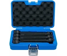 Bgs Technic Smūginių antgalių rinkinys | 150 mm ilgio | 12,5 mm (1/2") | hex šešiakampis 5 - 14 mm | 7 vnt. (5490)